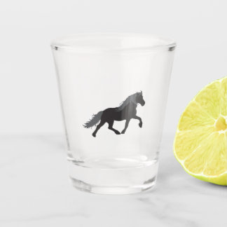 Verre A Shot Black Horse Shot Glas