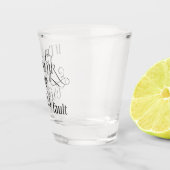 Verre A Shot Blame my brother shot glass (Droite)