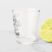 Verre A Shot Blame my sister shot glass (Droite)