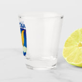Verre A Shot Blason de Vantaa (Finlande) (Droite)