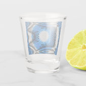 Verre A Shot Bleu atomique (Dos)