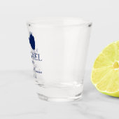 Verre A Shot Bleu Bow Cravate Usher (Droite)