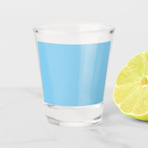 Verre A Shot Bleu ciel