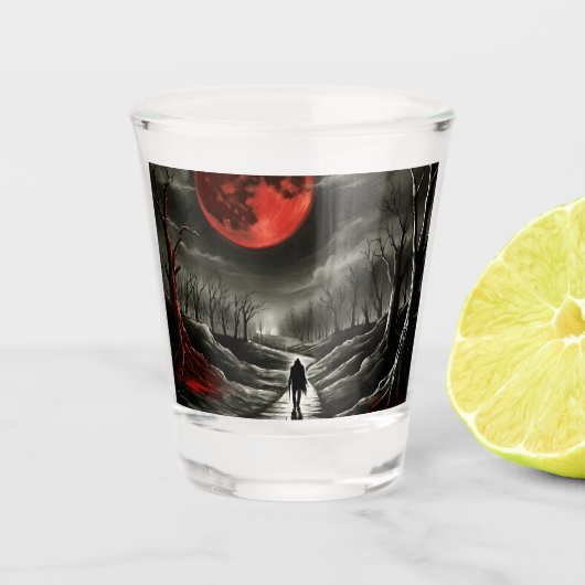 Verre A Shot Blood moon Shot glass (Devant)