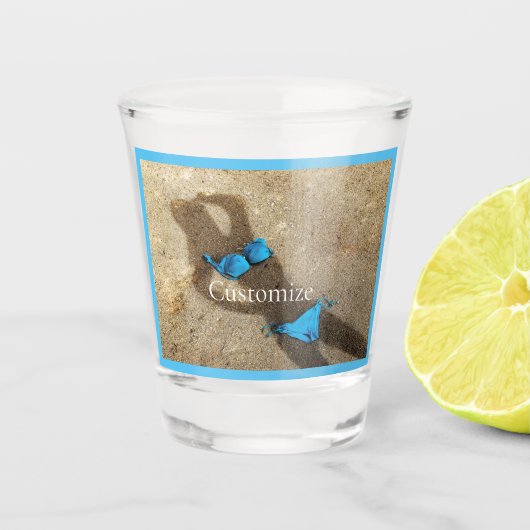 Verre A Shot Blue Bikini Beach Sand Thunder_Cove (Devant)