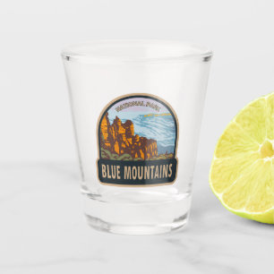 Verre A Shot Blue Mountains National Park Australie Vintage