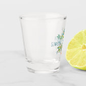 Verre A Shot Boho Floral Mariage (Gauche)