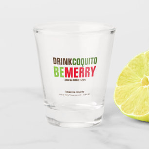 Verre A Shot Boire Coquito Soyez Joyeux Noël