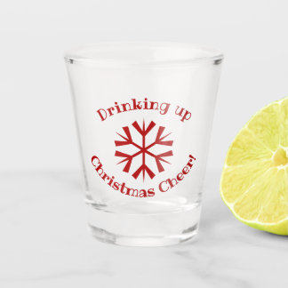 Verre A Shot Boire la fête de Noël