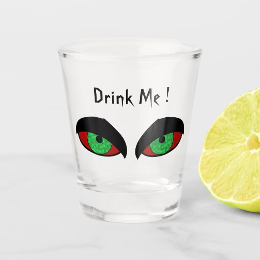 Verre A Shot Bois-moi Halloween (Devant)