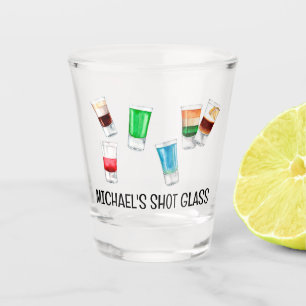 Verre A Shot Boisson alcoolisée pour photo de fête Cadeau perso