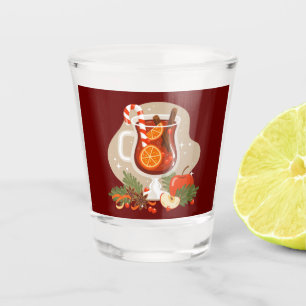 Verre A Shot Boisson de Noël