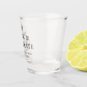 Verre A Shot Boisson moderne pour manger Célébrer le Mariage (Droite)