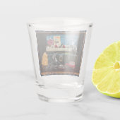 Verre A Shot Boîte à outils de pêche (Dos)
