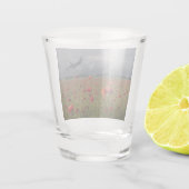 Verre A Shot Bombe De Lancaster Sur Un Champ De Populations (Dos)