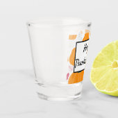 Verre A Shot bon thanksgiving avec Citrouille (Gauche)