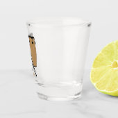 Verre A Shot Bongo, dessin animé de batterie (Droite)