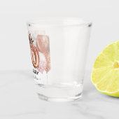 Verre A Shot Bonjour 60 Parties scintillant rose Ballons Annive (Droite)