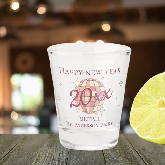 Verre A Shot Bonne année 2025 fête de la veille