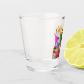 Verre A Shot Bonne fête de Noël Gnome Funny Shot Glass (Gauche)