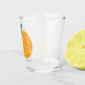 Verre A Shot Bonne lettre Halloween sur citrouille sculpté (Droite)