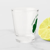 Verre A Shot Bonne Saint Patrick's Day (Gauche)