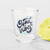 Verre A Shot Bonne Vibration (Devant)