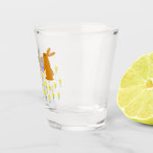 Verre A Shot Bonnets de Pâques et jonquilles (Droite)