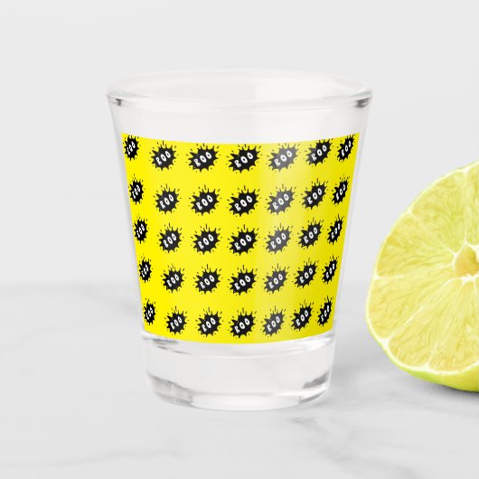 Verre A Shot Boo ! (Devant)