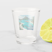 Verre A Shot Bora Bora Polynésie française (Dos)