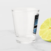 Verre A Shot Botswana (Gauche)