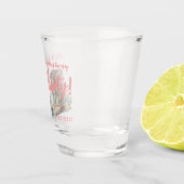 Verre A Shot Botte occidentale Floral 30e anniversaire (Droite)