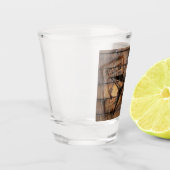 Verre A Shot Bottes Russe Texas Star Western Pistol Cowboy (Gauche)