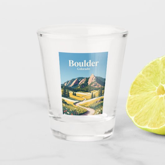 Verre A Shot Boulder Colorado (Devant)