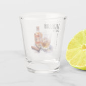 Verre A Shot Bourbon et Cigar Bachelor Party (Dos)