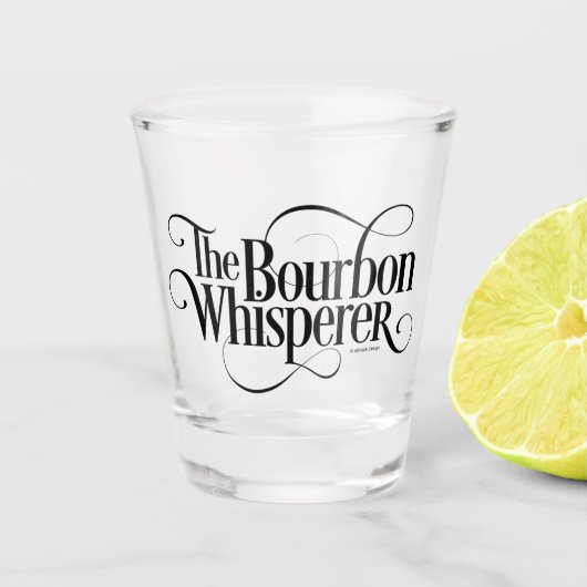 Verre A Shot Bourbon Whisperer (Devant)