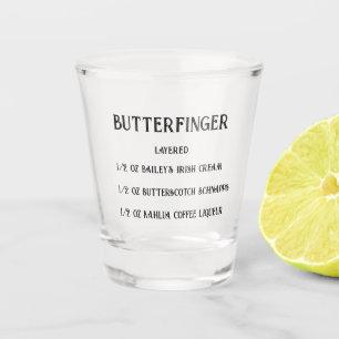 Verre A Shot Bouton de la nouveauté