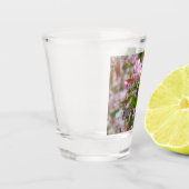 Verre A Shot Branche délicate avec fleurs pommier (Gauche)
