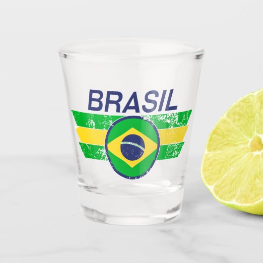 Verre A Shot Brasil (Devant)