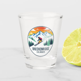 Verre A Shot Breckenridge Colorado Skiing Skier Travel