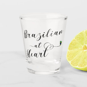 Verre A Shot Brésilien À Heart Mug, Brésil
