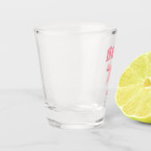 Verre A Shot BRIDE avec nom personnalisé (Gauche)