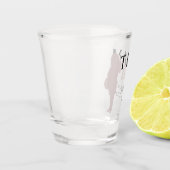 Verre A Shot BRIDE D'ÉQUIPE À Deux TONS (Gauche)