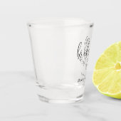 Verre A Shot Bride Tribe Bachelorette Bridesmaitres (Gauche)