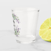 Verre A Shot Bride tribe lavande eucalyptus mariage de verdure (Droite)