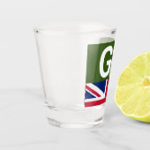 Verre A Shot British Racing Green (Gauche)