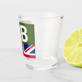 Verre A Shot British Racing Green (Droite)