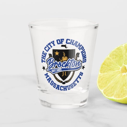 Verre A Shot Brockton, Massachusetts (Devant)