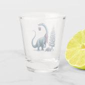 Verre A Shot Brontosaurus dinosaure de Noël (Dos)