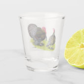 Verre A Shot Bronze large de Turquie (Dos)